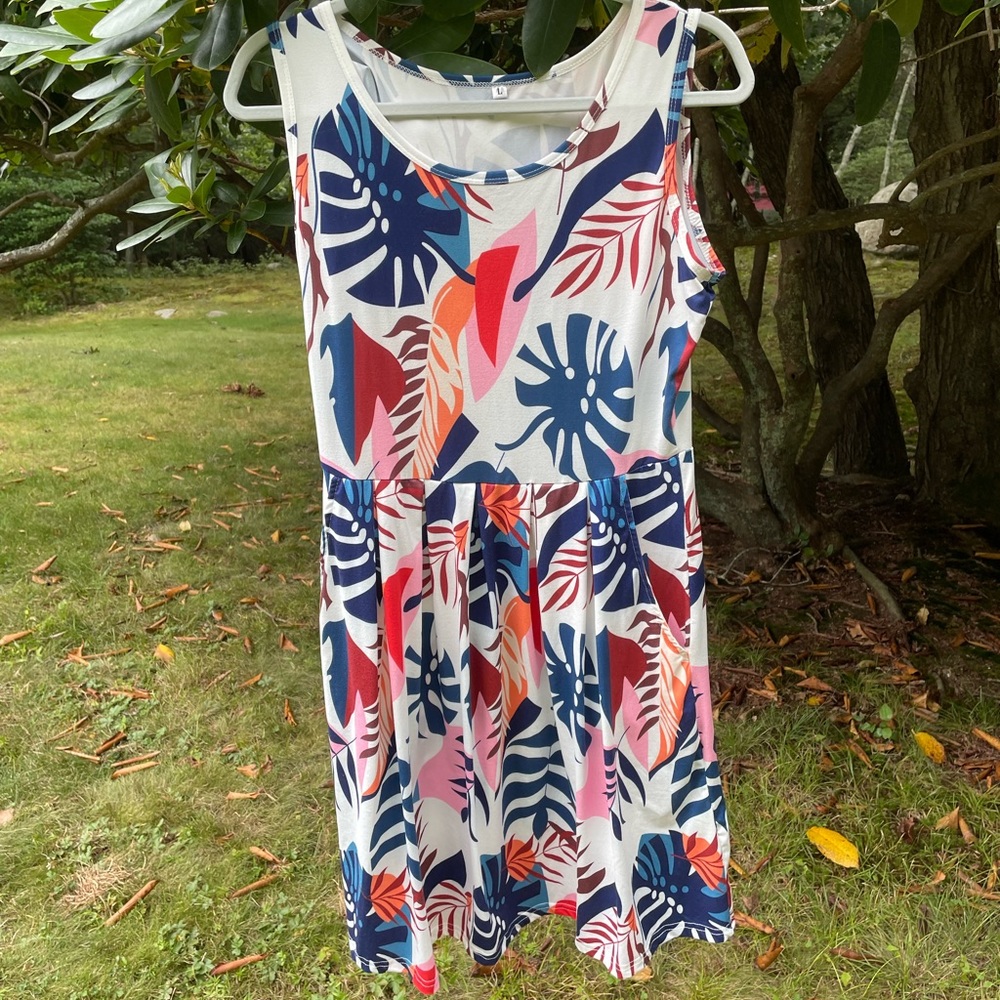 Pretty casual multi colored dress
